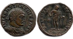 RIC 33/Constantin 1er 317/Siscia/SOLI INVICTO COMITI