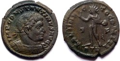 RIC 102 var/Constantin 1er 316/Trèves/SOLI INVICTO COMITI
