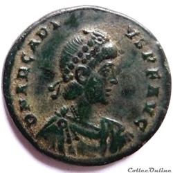 Arcadius 392-395/Nicomédie/GLORIA ROMANORVM