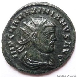 Maximien Hercule 295-299/Héraclée/CONCORDIA MILTVM.