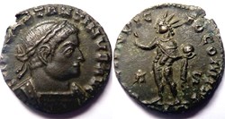 RIC 53/Constantin 1er 316-317/Lyon/SOLI INVICTO COMITI