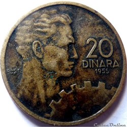Yougoslavie 1955