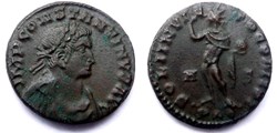 RIC 52 var/Constantin 1er 316-317/Lyon/SOLI INVICTO COMITI