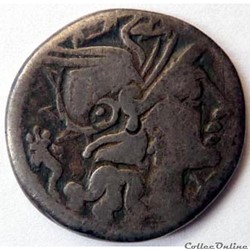 Gens Cupiennia -147/Denier/Rome