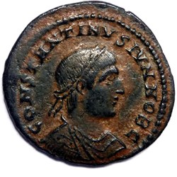 Constantin II 325-326/Héraclée/PROVIDENTIAE CAESS