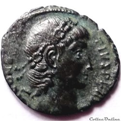 Constance II 347-348/Constantinople/VOT XX MVLT XXX.