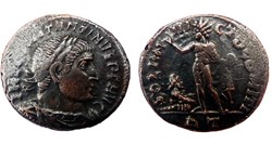 RIC 52/Constantin 1er 316-317/Rome/SOLI INVICTO COMITI