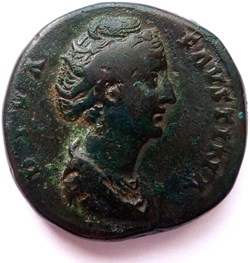 Faustine l'ancienne 141/Sesterce/Rome/RIC III 1156