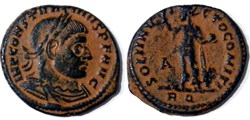 RIC 78/Constantin 1er 317/Rome/SOLI INVICTO COMITI