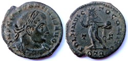 RIC 102/Constantin 1er 316/Trèves/SOLI INVICTO COMITI