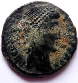 Constance II 347-348/Antioche/VOT XX MVLT XXX