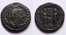 VICTORIAE LAETAE PRINC PERP/318-319/Ticinum