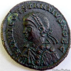 Constance II 327-328/Trèves/PROVIDENTIAE CAESS