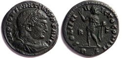 RIC 2/Constantin 1er 313/Rome/SOLI INVICTO COMITI
