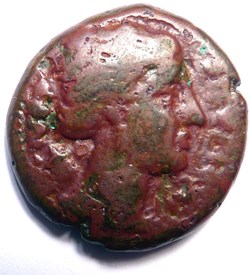 Monnaie de Sicile - Agathocle de Syracuse 317-289 av JC
