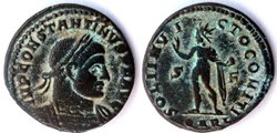 RIC 58/Constantin 1er 314-315/Arles/SOLI INVICTO COMITI