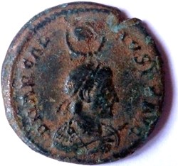 Arcadius 383-388/Thessalonique/GLORIA ROMANORVM