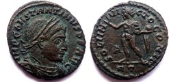 RIC 78/Constantin 1er 317/Rome/SOLI INVICTO COMITI