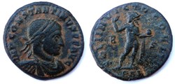 RIC 138 var. Constantin 1er 317-318/Arles/SOLI INVICTO COMITI