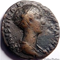 Faustine la Jeune 147-150/As/Rome/RIC III 1410a