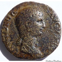 Antonia minor 41-50/Dupondius/Claude voilé
