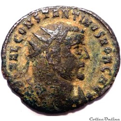 Constantin 1er 306-307/Alexandrie/CONCORDIA MILITVM