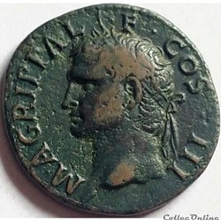 Agrippa 37-41/As/Neptune