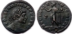 RIC 162/Constantin 1er 317-318/Trèves/SOLI INVICTO COMITI