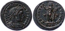 RIC 97/Constantin 1er 316/Trèves/SOLI INVICTO COMITI