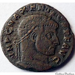 Maxence 309-312/Ostie/FIDES MILITVM AVG N