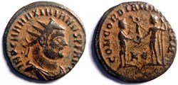 Maximien Hercule 295-299/Cyzique/CONCORDIA MILITVM