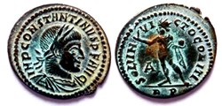 RIC 78/Constantin 1er 317/Rome/SOLI INVICTO COMITI