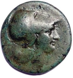Monnaie du Bruttium 281-272 av JC