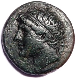 Monnaie de Sicile - Hieron II 275-215 av JC