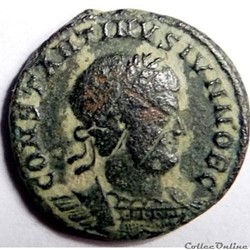 Constantin II 335/Antioche/GLORIA EXERCITVS