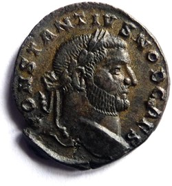 Constance Chlore 296-297/Trèves/GENIO POPVLI ROMANI