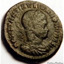 Constantin II 324-325/Sirmium/ALAMANNIA DEVICTA