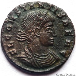 Constans 335-336/Siscia/GLORIA EXERCITVS