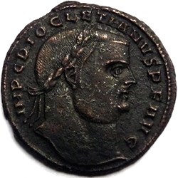 Dioclétien 304-305/Alexandrie/IOVI CONS CAES