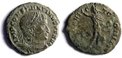 RIC 64 Constantin 1er 317/Ticinum/SOLI INVICTO COMITI