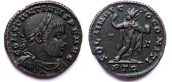 RIC 46/Constantin 1er 313-315/Trèves SOLI INVICTO COMITI