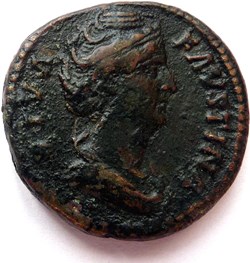 Faustine l'Ancienne 141/Dupondius/Rome/RIC III 1157