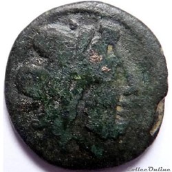 Anonyme -211/Victoriat de la République en bronze/Jupiter
