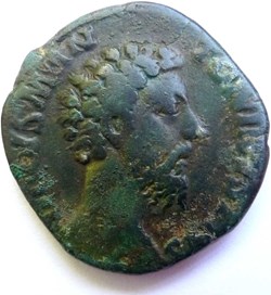 Marc Aurèle 180/Sesterce/Rome/CONSECRATIO