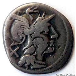 Gens Pinaria -155/Denier/Rome