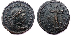 RIC 157/Constantin 1er 317-318/Trèves/SOLI INVICTO COMITI