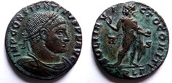 RIC 110/Constantin 1er 317-318/Arles/SOLI INVICTO COMITI