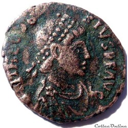Théodose 378-383/Constantinople/CONCORDIA AVGGG
