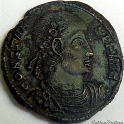 Constans 337-340/Siscia/GLORIA EXERCITVS