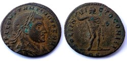 RIC 333/Constantin 1er 312-313/Rome/SOLI INVICTO COMITI